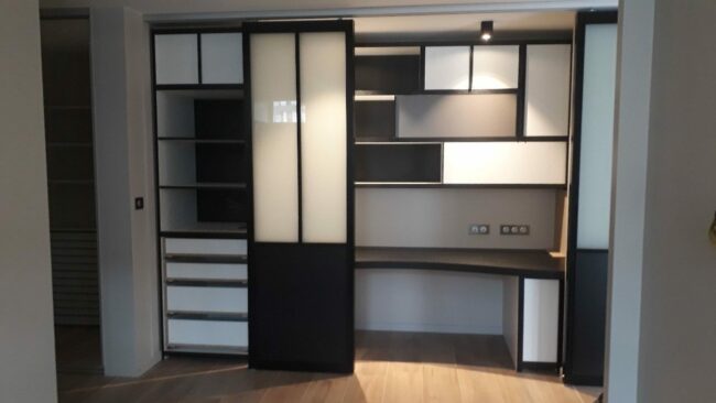 Fabrication de mobilier de bureau professionnel - Menuiserie Mouquet