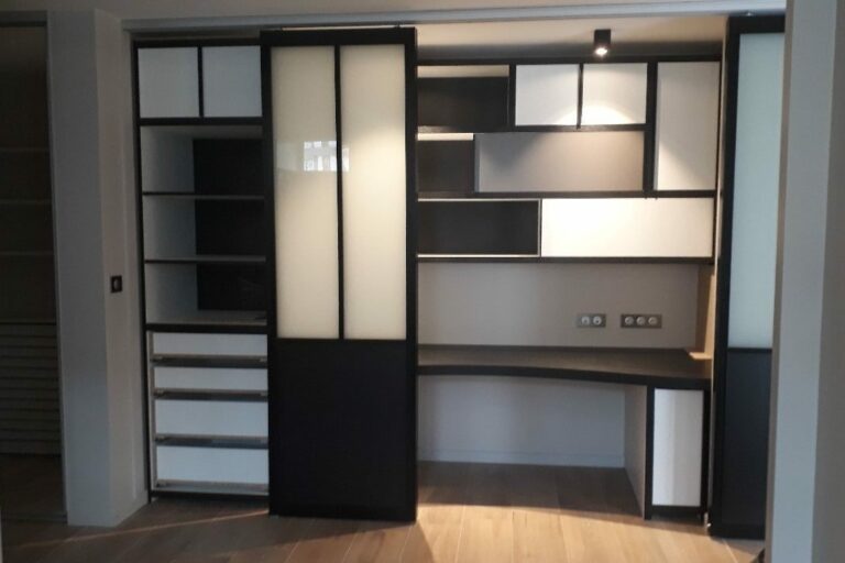 Fabrication de mobilier de bureau professionnel - Menuiserie Mouquet